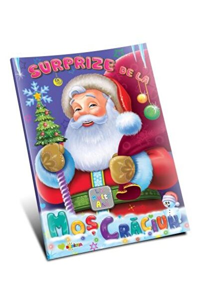 Editura Dorinta Marea carte de colorat - Surprize de la Mos Craciu