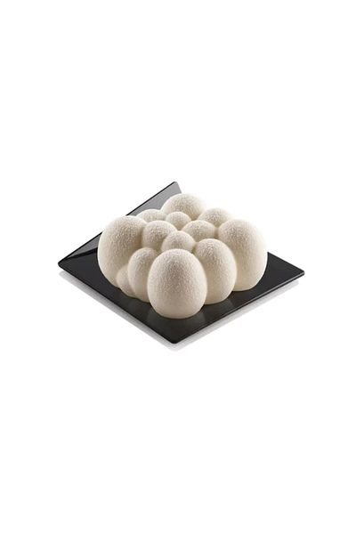 silikomart Set of 100 square single-portion trays, Silikomart, 8.3x8.3 cm