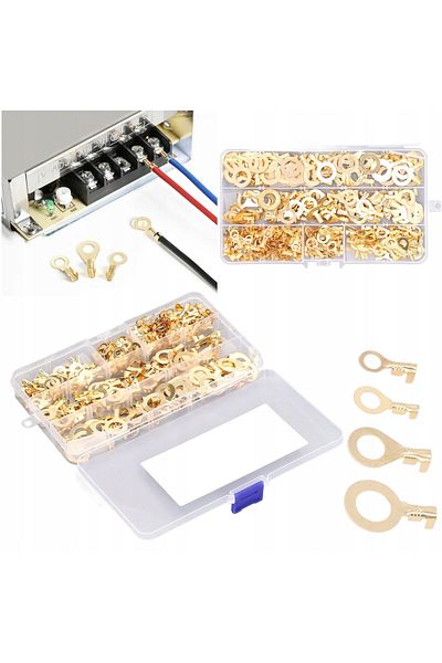 Rosfix Zestaw konektorów oczkowych (M5-M10) 300szt w etui