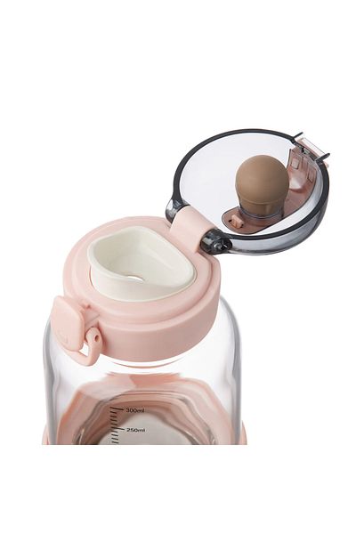 CLC SmartGear Portable milk/water warmer, baby bottle CLC SmartGear, 300ml, USB-C, wireless, travel, pink