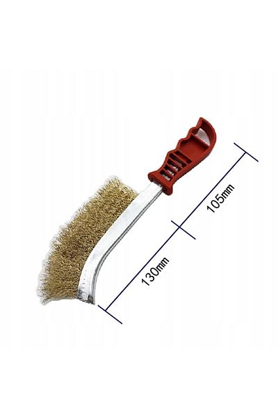 Rosfix Szczotka druciana mosiężna 235mm / 80g