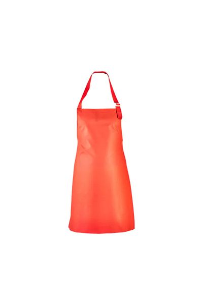 Stalgast Waterproof orange kitchen apron, 80 cm