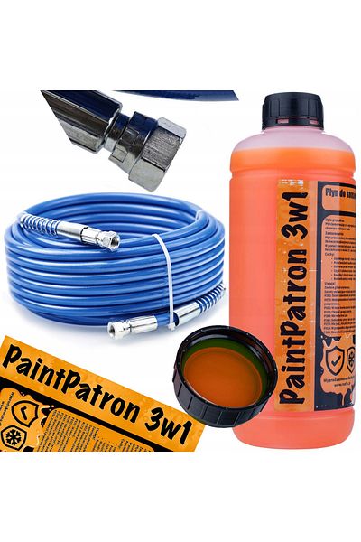 Rosfix Set Rosfix: Furtun TPU 30m + Soluție curățare și întreținere 1L