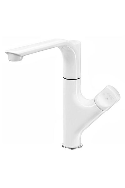 Eca Myra Sink Faucet White