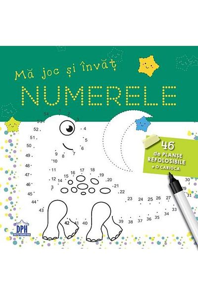 Editura Didactica Publishing House Ma joc si invat numerele - 46 de fise refolosibile
