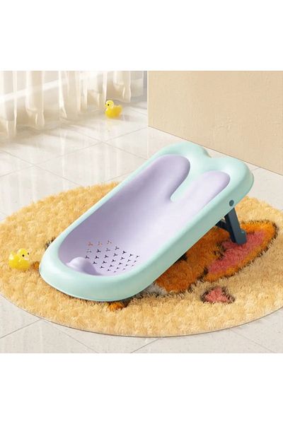 Little Mom Suport de baie pliabil Little Mom Bunny Blue