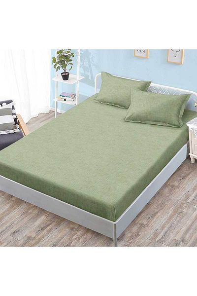 Patul Bed cover with elastic + 2 pillowcases, Pucioasa, Double bed 180x200
