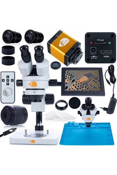 Rosfix Set profesional microscop Mercury Pro + Camera PEGASUS Pro + accesorii
