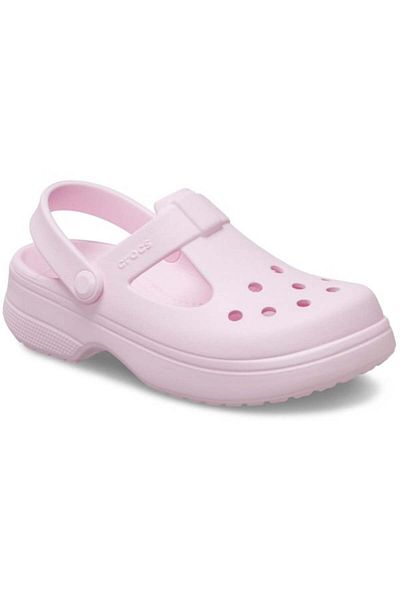Crocs Clogs Classic Mary Jane Clog Kids 30-31 EU - C13 US Pink - Pink Milk