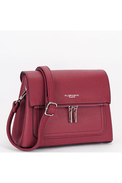 Flora&Co Paris Dark red casual bag Flora&CO Paris H6922 126