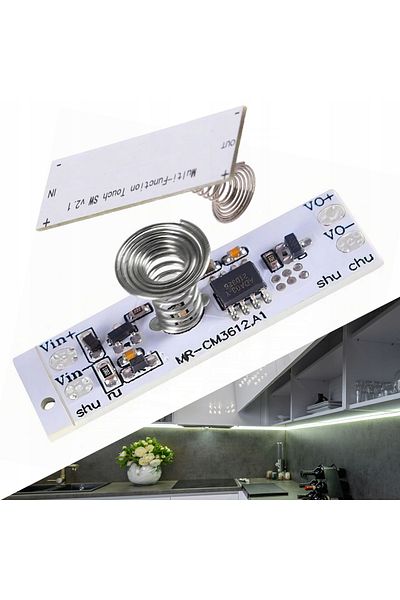 Rosfix Întrerupător variator pentru bandă LED 12V tactil 5A