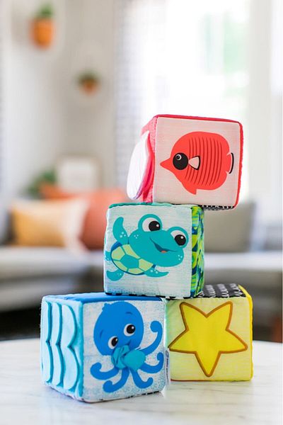 Baby Einstein Explore & Discover Soft Blocks Toys, 3-36 Months