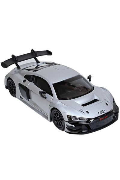 Motor Max Collection 1 / 24 Scale Audi R8 Lms Gt3 Metallic Gray Model Metal Car