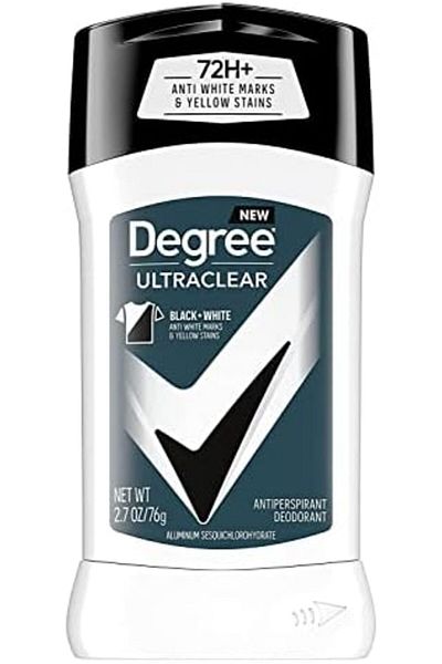 Degree Men Ultra Clear Black Plus White Antiperspirant Deodorant 2.7 Ounce (Pack of 3)