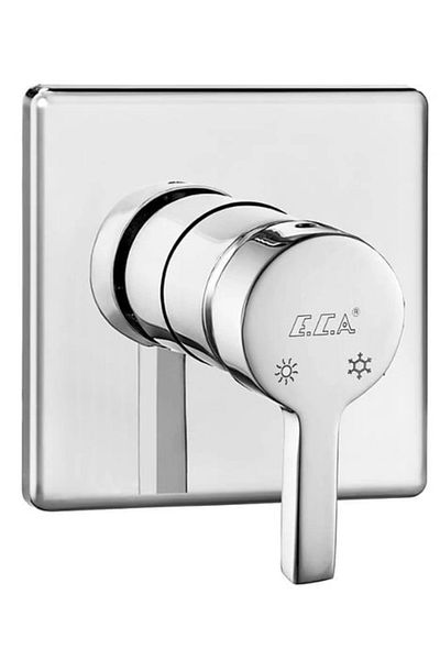 Eca Mina Concealed Shower Faucet Surface Mounted