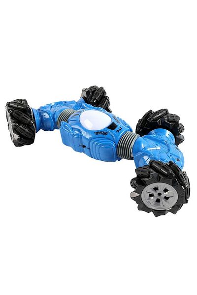 Liliac Remote Control Stunt Car with Gravity Watch, 30 cm, Blue