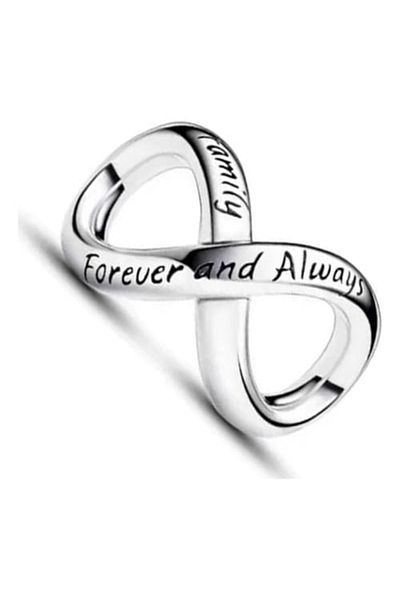 OEM Diora Charm, Forever Family, Silver - Simple