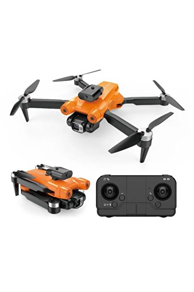 GÜMRÜK BEY P12 Katlanabilir 4K Kamera 360° Dönebilen Engellerden Kaçınma Özellikli Drone Kumandalı Quadcopter