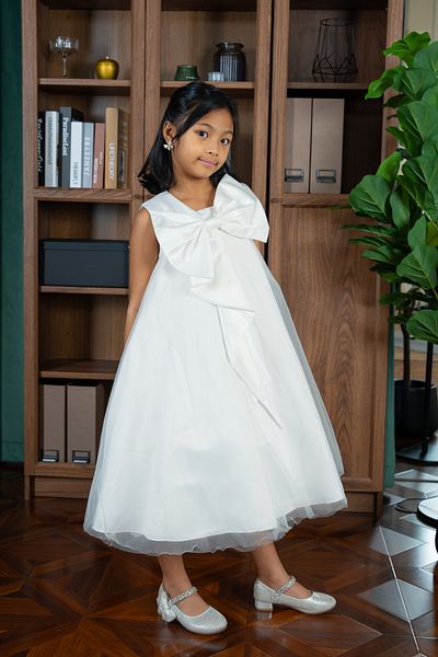 ddaniela D' Daniela - Bows and Flow Dress - White
