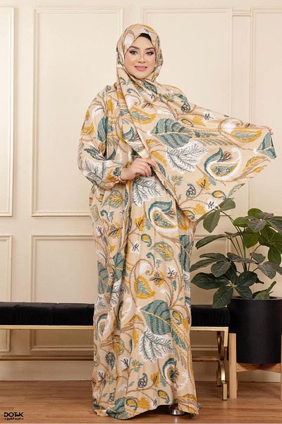 Generies Prayer cloak with attached scarf, anti-shrink cotton material
