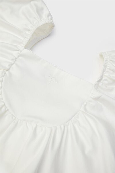 Tyess Girl Ecru Blouse