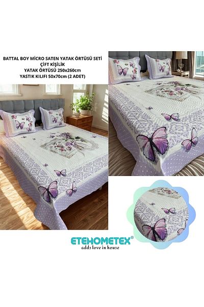 ETE HOMETEX Etehometex Double Personality Quilt Cover Set