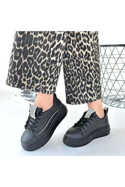 BESKAR Leope Black Sports Unisex Shoes – Breathable Construction