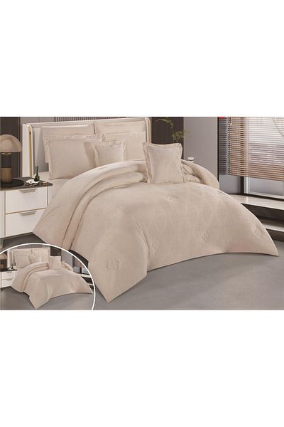 Red Rose Winter double comforter set, 8-piece bed sheet, luxurious and elegant to decorate your room