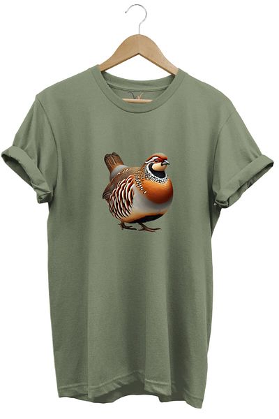 WİDİ Κυνήγι Κυνήγι Chinchilla Donut με στάμπα Wild Life 100% βαμβάκι Unisex T-shirt με κανονική εφαρμογή