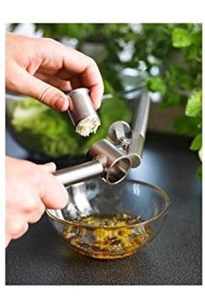 IKEA KONCIS Garlic Press, Stainless Steel