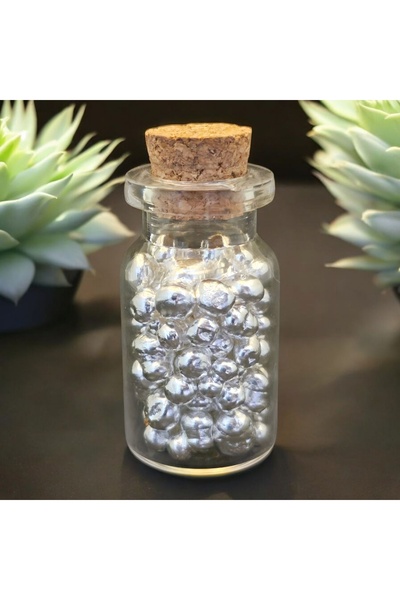 archin 20 Gram 999 Ayar Gümüşten Üretilmiş Şeffaf Cam Şişede Sunulan Özel Gra...