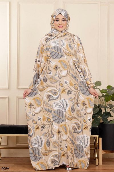 Generies Prayer cloak with attached scarf, anti-shrink cotton material