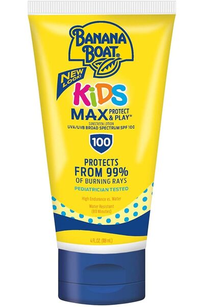 Banana Boat Max Protect & Play Sunscreen Lotion SPF 100