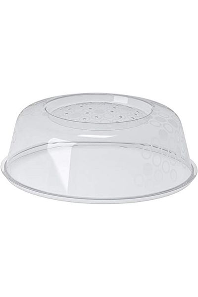 IKEA PRICKIG Microwave Lid Grey Blue 26 Cm