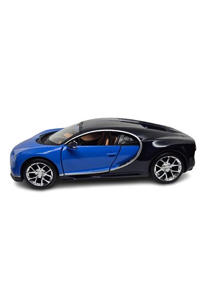 WELLY Bugatti Chiron, blue, 1/24