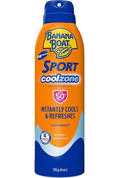 Banana Boat بخاخ لوشن واقي من الشمس كول زون من بانانا بوت بعامل حماية من الشمس 50، 170 جم