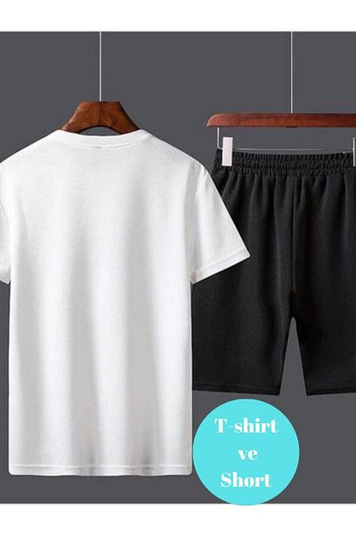 FUNSTYLE Men's 2-Piece Shorts Set