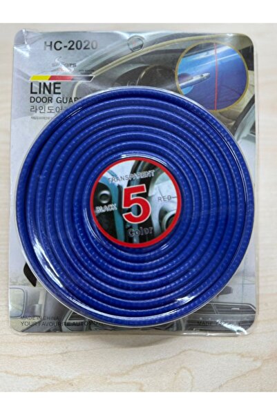 OTO SÜSLEN İSTANBUL Oto Araç Kapı Koruma Fitili 5 Metre Parlak Mavi Renk Çarp...
