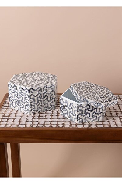 The Mia Шестигранна коробка 24x21x12 см TLC0092