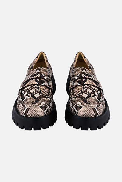 Steve Madden Women Uphold Snake Skin Slip On Casual Shoes, Multicolor