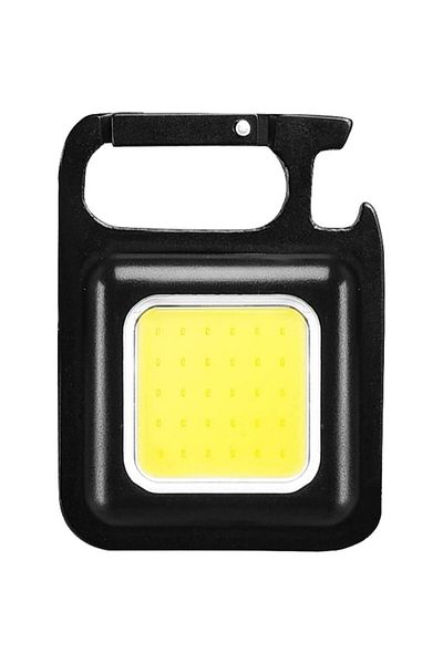 FISHINGBOX MAKE FISHING BETTER Mini LED COB Flashlight, 800 Lumens, Rechargeable, 3 Light Modes