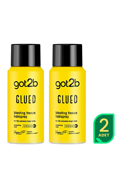 Got2B Schwarzkop Glued Seyahat Saç Spreyi 100ML X 2 ADET
