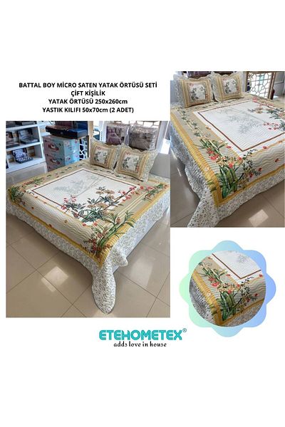 ETE HOMETEX Etehometex Double Personality Quilt Cover Set