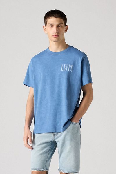 Levi's Tricou pentru bărbați Ss Relaxed Fit Ssnl Seria Albastru