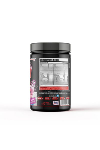 Laperva Triple Power Ripped, Candy Ice Blast, 90 Serving, Burning Fat, Increasing Energy & Endurance