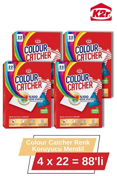 K2R Renk Koruyucu Mendil 22'li 4adet