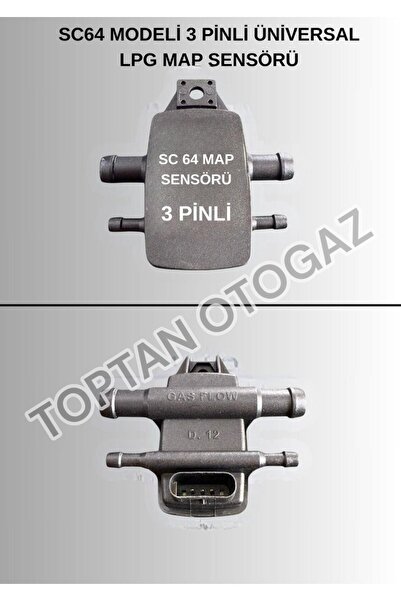 VİKARS SC64 LPG MAP SENSÖRÜ 3 PİNLİ SOKETLERE UYUMLU ÜNİVERSAL ÜRÜN