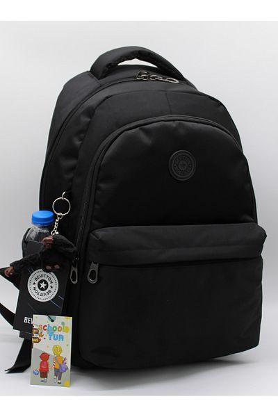 betto's Bts-2200 School Backpack Water Resistant Unisex Daily & School Bag Black