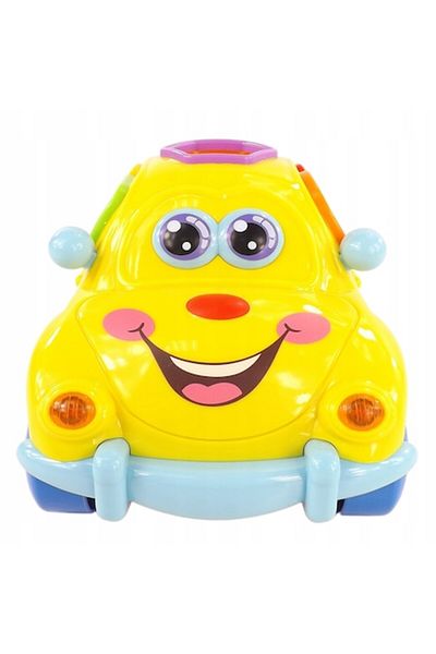 DDE Hungary Interactive Sorter Toy Car with Lights and Sounds, Multicolor