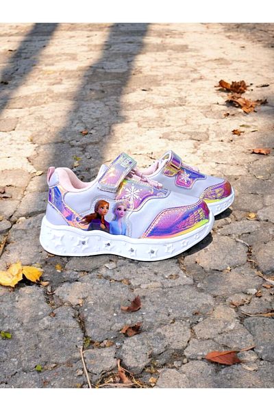 pediashoes Lighted Girl's Elsali Light and Flexible Sports Shoes